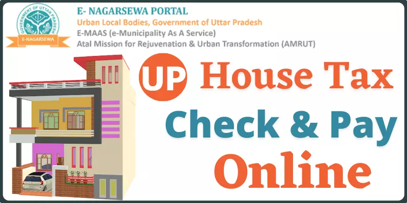 UP House Tax Check & Pay Online उत्तर प्रदेश नगर निगम हाउस टैक्स कैसे चेक करे